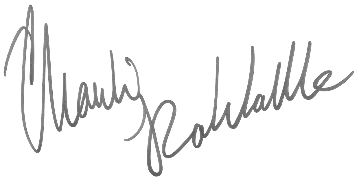 Chuck's signature
